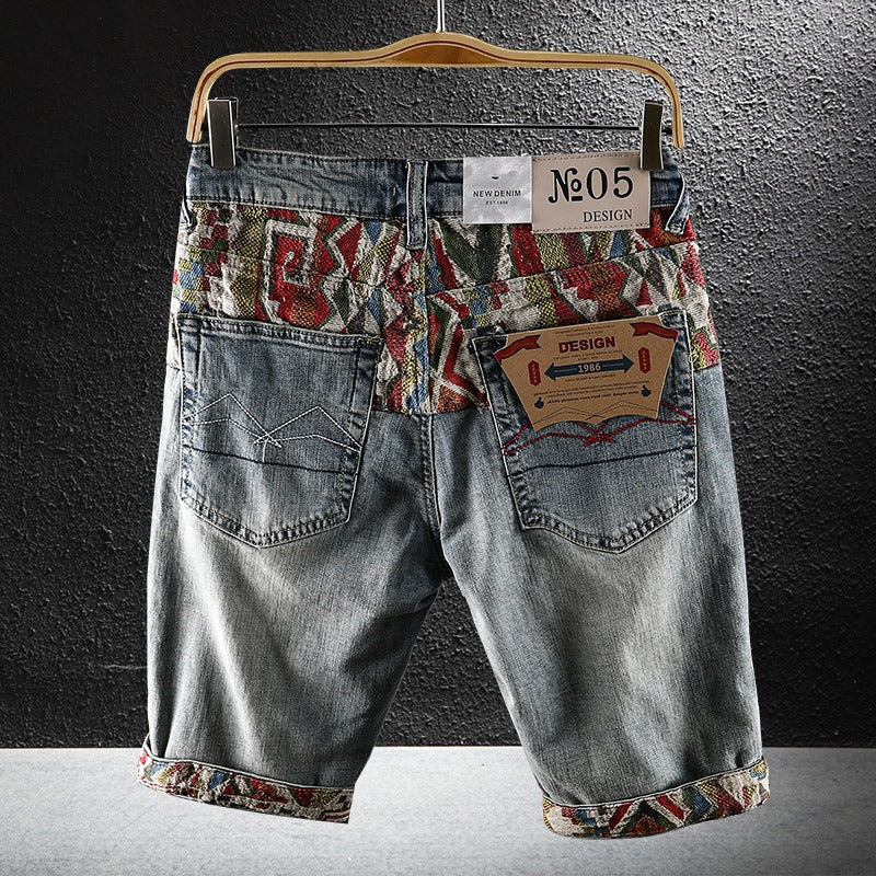 Quần Short - Vải Jean Bò - Nam - H063499