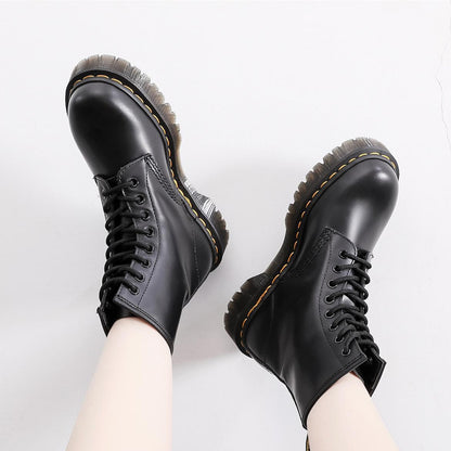 Boots Cổ Thấp - Da Bò - Unisex - H060286