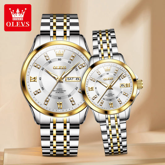 Đồng Hồ - Kim Dạ Quang - Nam - H049003