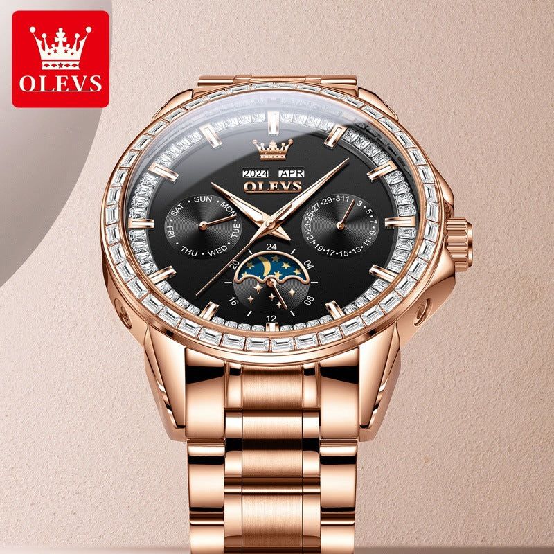 Đồng Hồ - Kim Dạ Quang - Nam - H049075