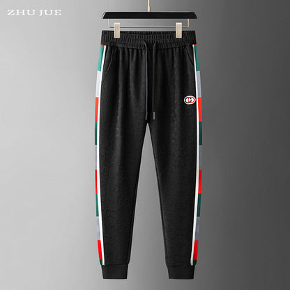 Quần jogger thêu chỉ nổi nam H072041