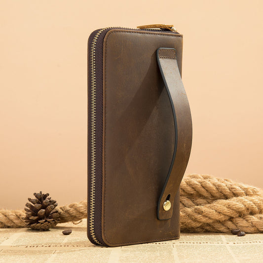 Ví Bóp Cầm Tay - Da Bò - Nam - H043416