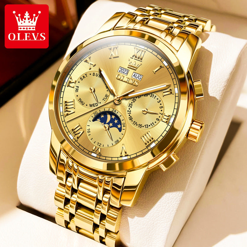 Đồng Hồ - Phong Cách Âu Mỹ - Nam - H049027