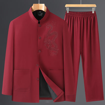 Bộ Đồ - Thêu Chỉ Nổi - Nam - H069421