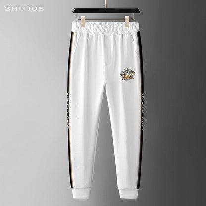 Quần jogger thêu chỉ nổi nam H072135