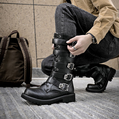 Boots Cổ Cao - Xu Hướng Mới - Nam - H058908