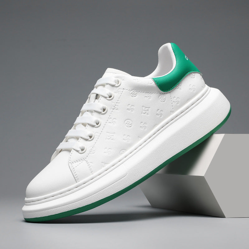 Giày Thể Thao Tăng Chiều Cao - Da Bò - Nam - H050422