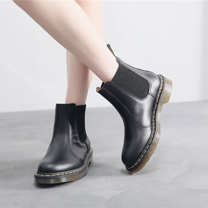 Boots Cổ Thấp - Da Bò - Unisex - H060115