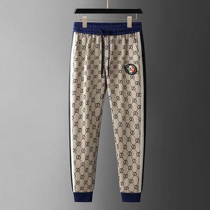 Quần jogger thêu chỉ nổi nam H071988