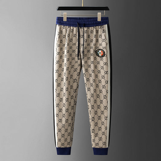 Quần jogger thêu chỉ nổi nam H071988