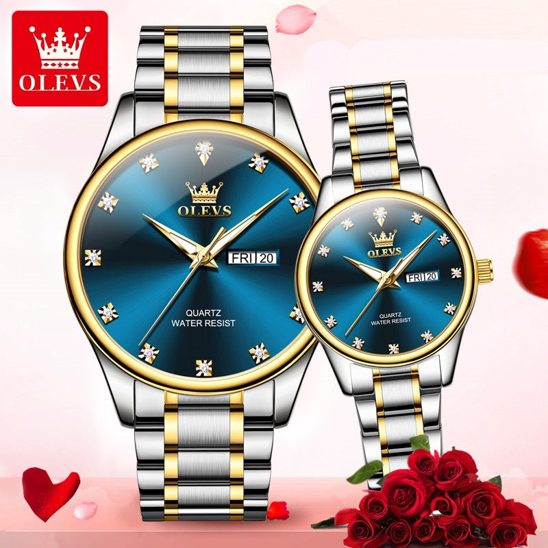 Đồng Hồ - Kim Dạ Quang - Nam - H048986