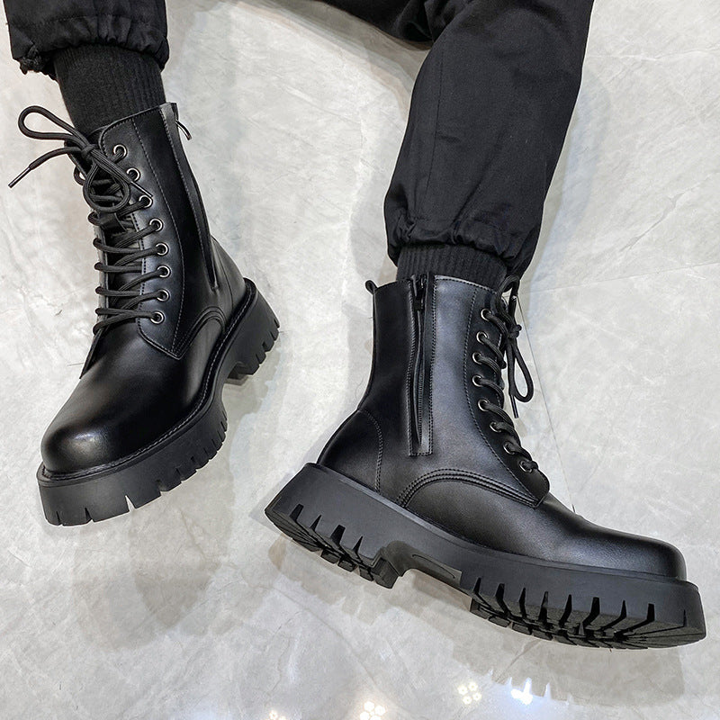 Giày Boots - Da Bò - Nam - H063944