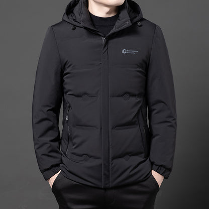 Áo Có Mũ - Dáng Ngắn - Nam - H054768