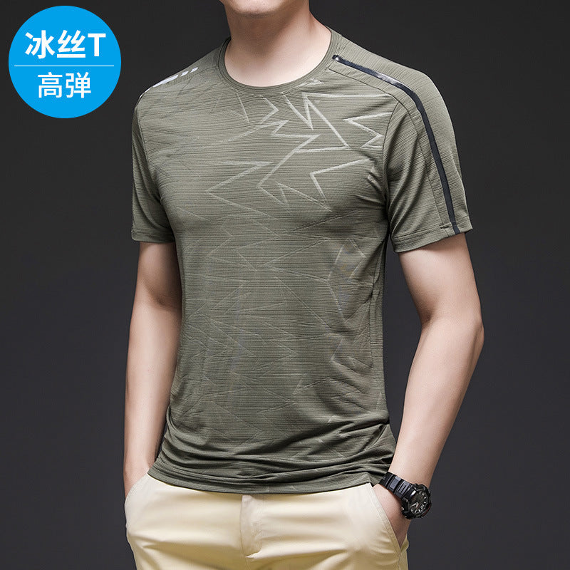 Áo T shirt Áo thun - Mùa Hè - Nam - H071214