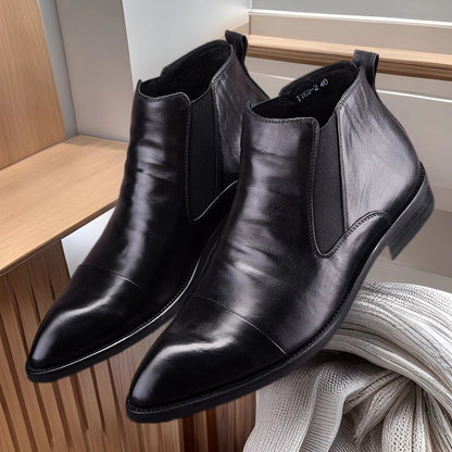 Giày boots vải jean bò nam H071729