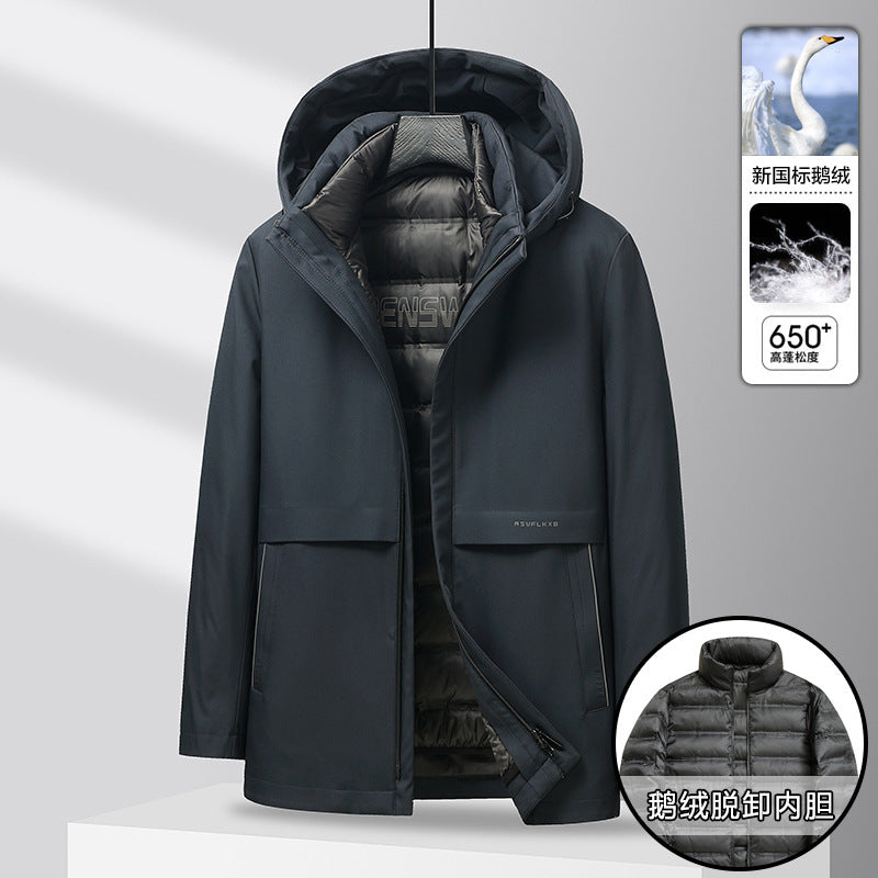 Áo Có Mũ - Mùa Đông - Nam - H056496