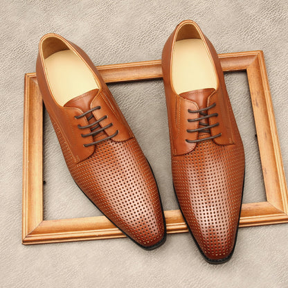 Giày Tây Da Bò - Mùa Hè - Nam - H047493