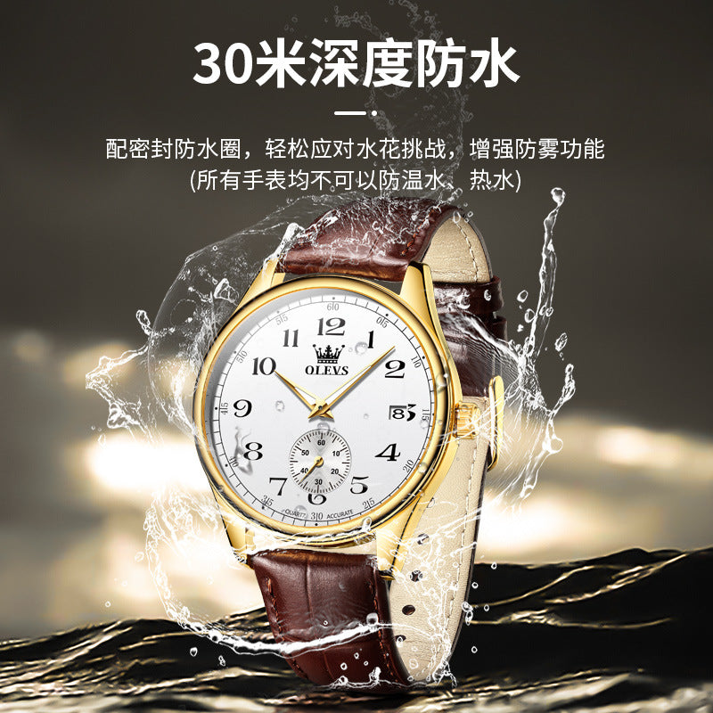 Đồng Hồ - Kim Dạ Quang - Nam - H049189