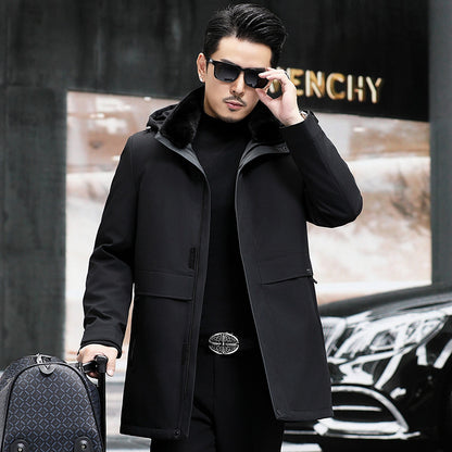 Áo Có Mũ - Dáng Dài - Nam - H035046