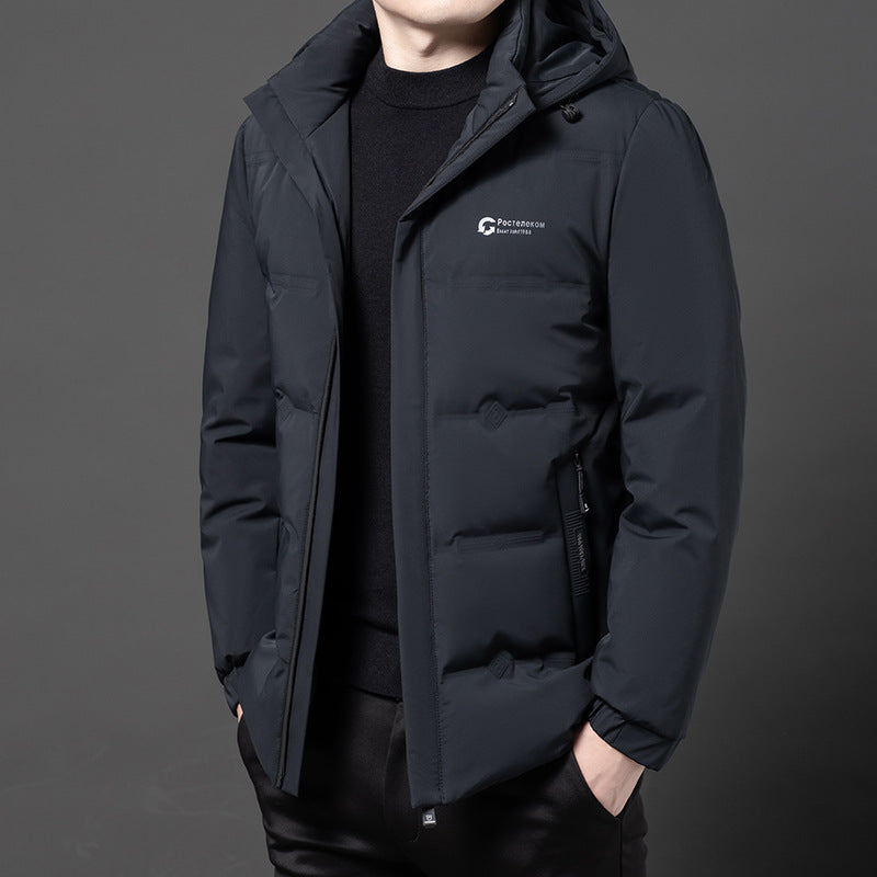 Áo Có Mũ - Dáng Ngắn - Nam - H054768