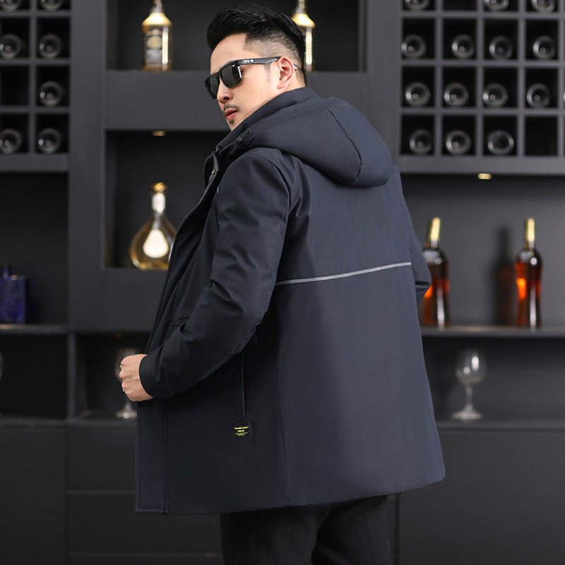 Áo Có Mũ - Dáng Dài - Nam - H032545