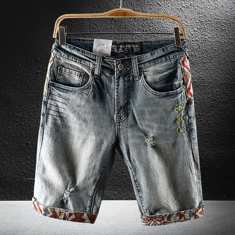 Quần Short - Vải Jean Bò - Nam - H063499