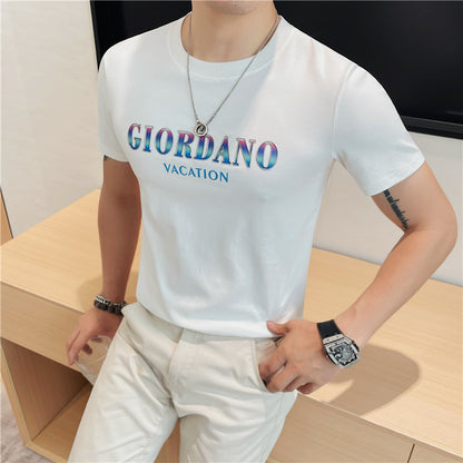 Áo T shirt Áo thun - Ngắn Tay - Nam - H068130