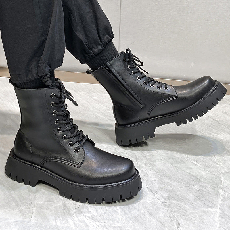 Giày Boots - Da Bò - Nam - H063944