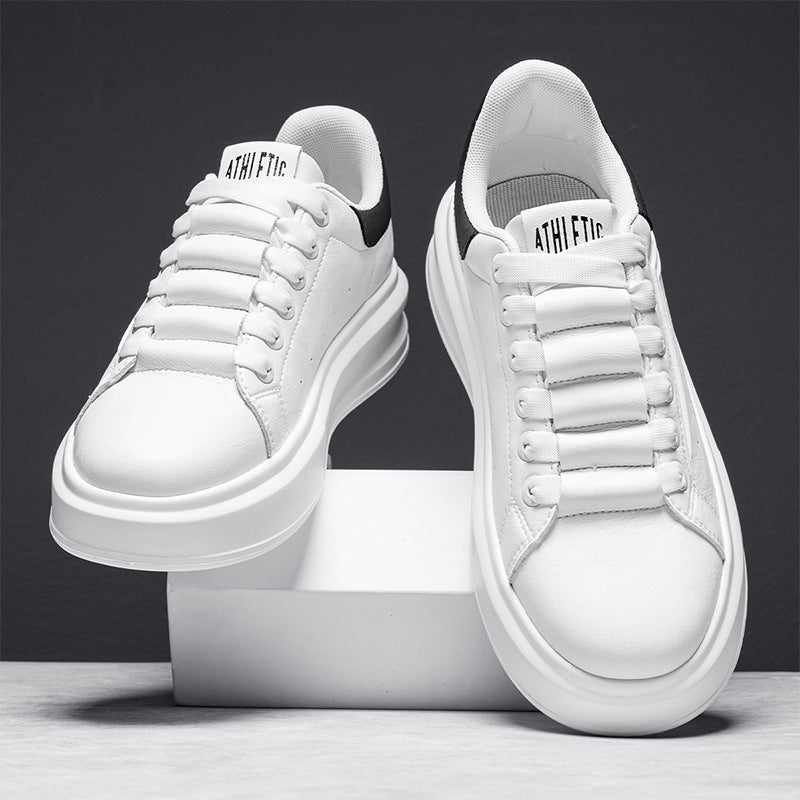 Giày Thể Thao Tăng Chiều Cao - Da Bò - Nam - H050838