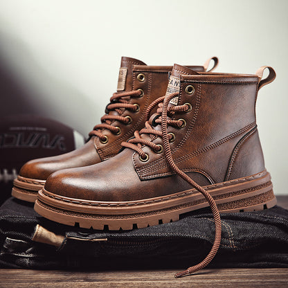 Boots Cổ Thấp - Thu Đông - Nam - H050957