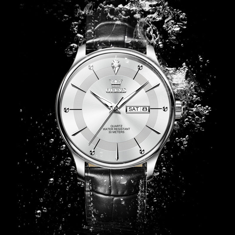 Đồng Hồ - Kim Dạ Quang - Nam - H049024