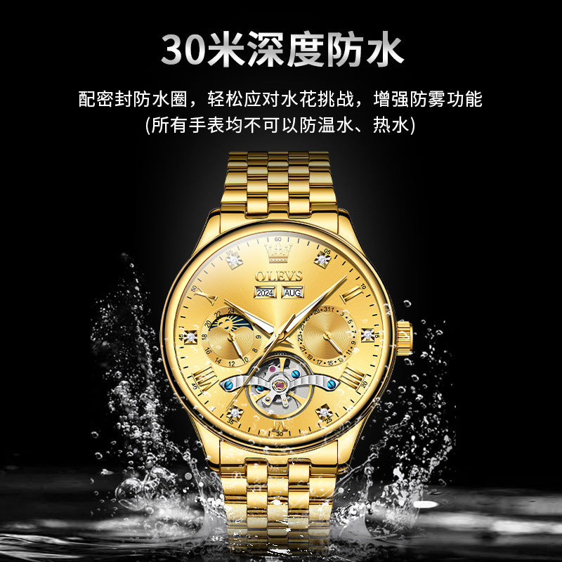 Đồng Hồ - Kim Dạ Quang - Nam - H049208