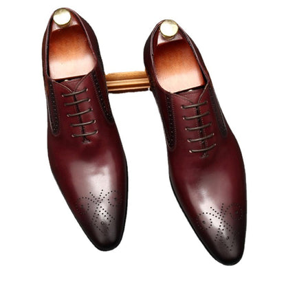 Giày da mũi nhọn nam H071715