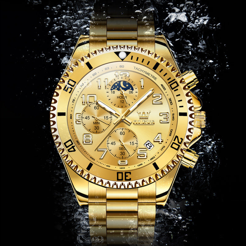 Đồng Hồ - Kim Dạ Quang - Nam - H049179