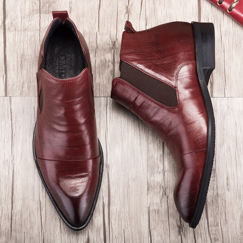 Giày boots vải jean bò nam H071729