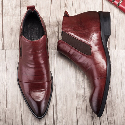 Giày boots vải jean bò nam H071729