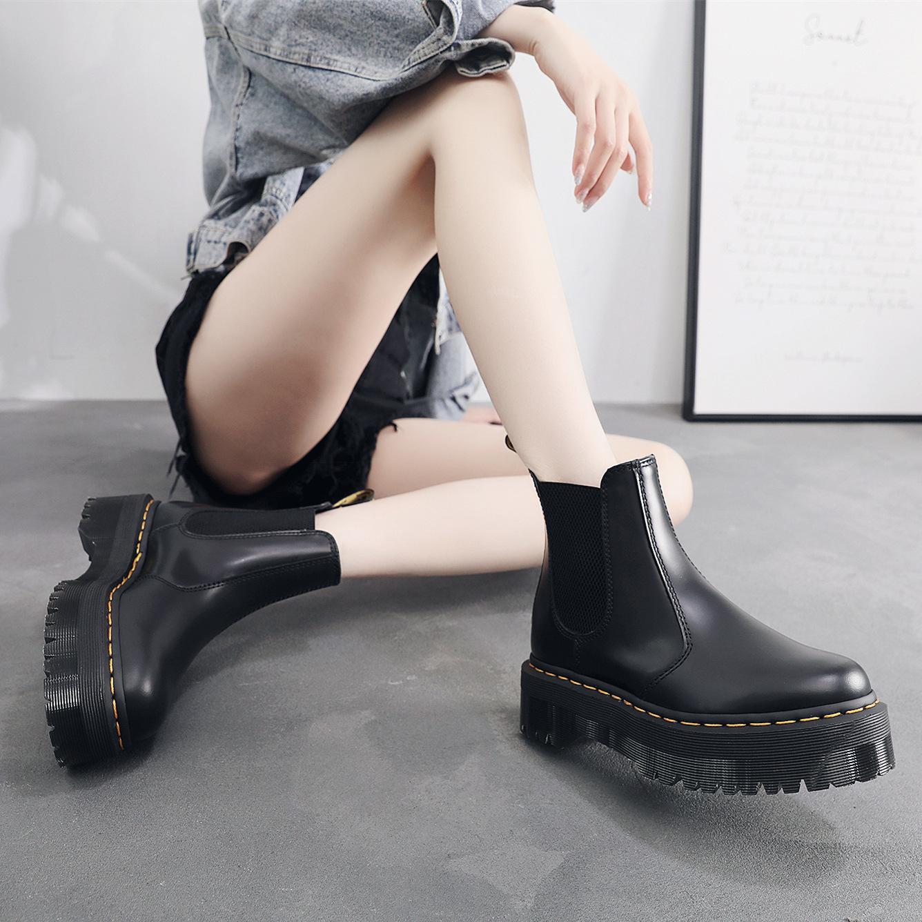 Boots Cổ Thấp - Da Bò - Unisex - H060121