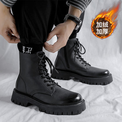 Giày Boots - Da Bò - Nam - H063920