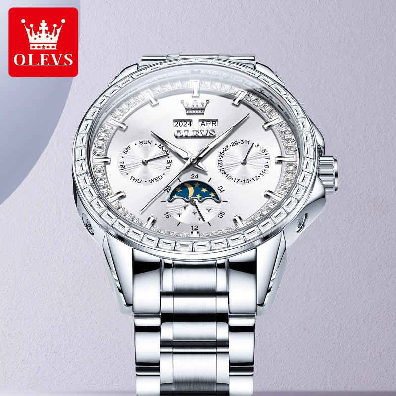 Đồng Hồ - Kim Dạ Quang - Nam - H049075