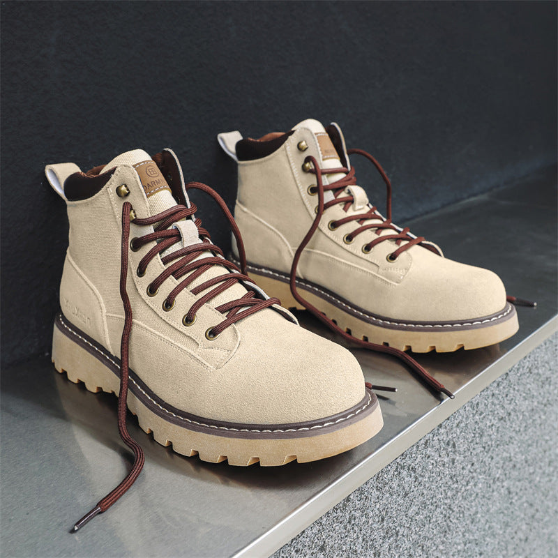 Giày Boots - Phối Lưới - Nam - H059003