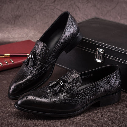 Giày da mùa hè nam H071708