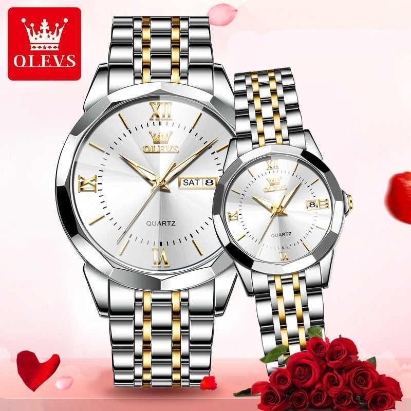 Đồng Hồ - Kim Dạ Quang - Nam - H049209