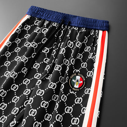 Quần jogger thêu chỉ nổi nam H071988