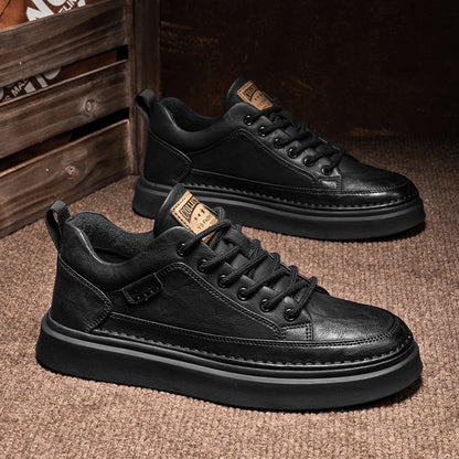 Giày Da - Vải Sợi Bông - Nam - H050884