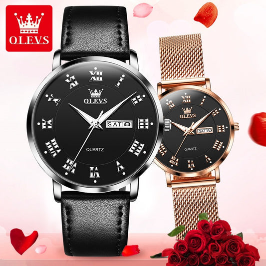 Đồng Hồ - Kim Dạ Quang - Nam - H049199