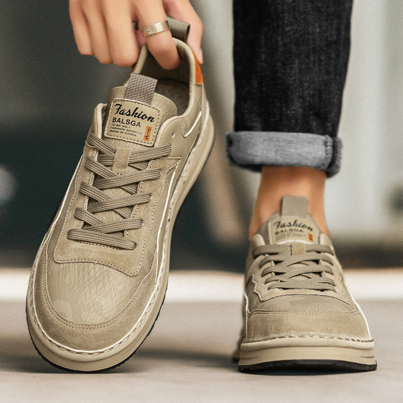 Giày Đế Bệt - Da Bò - Nam - H050842