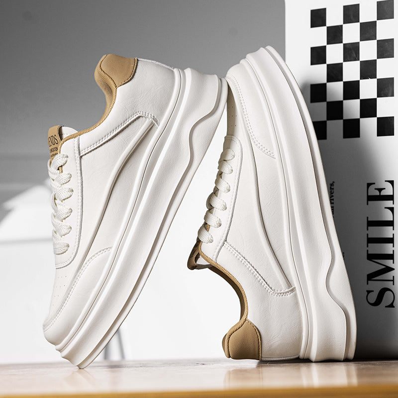 Giày Thể Thao Tăng Chiều Cao - Da Bò - Nam - H050845