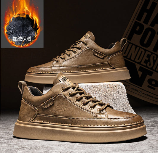 Giày Da - Vải Sợi Bông - Nam - H050884