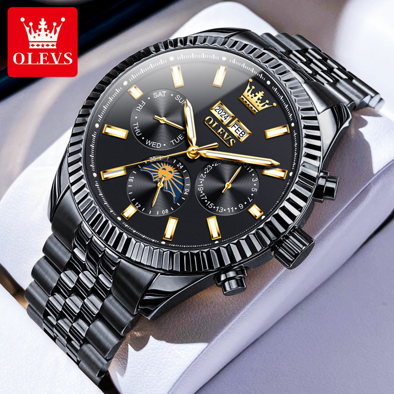 Đồng Hồ - Kim Dạ Quang - Nam - H049101