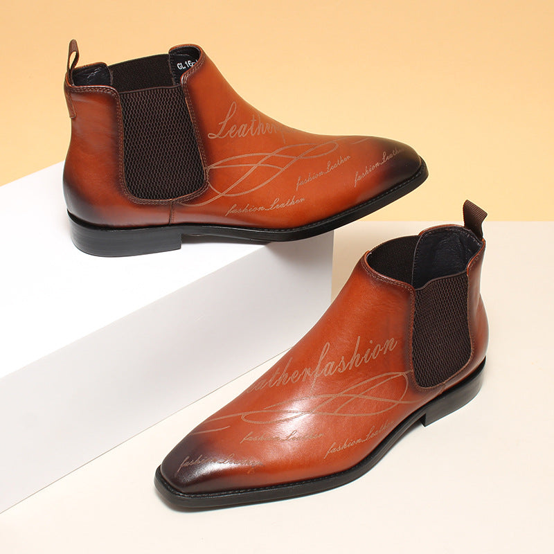 Giày boots thu đông nam H071725